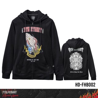 7th Street Hood เสื้อฮู้ด แบบซิบหน้า รุ่น HD-FHB002