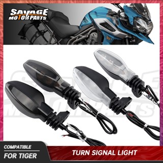 LED Turn Signal Light For Tiger 850 1050 Sport 900 GT Rally 800 1200 XC/XCA/XCX/XR/XRT/XRX Motorcycle Indicator Lamps Fl