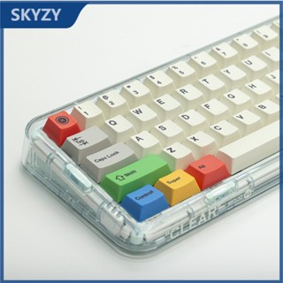 Retro Lights Keycaps Cherry Profile PBT Dye Sub เชิงกล คีย์บอร์ด Keycap