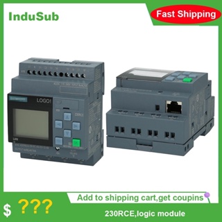 ใหม่ ของแท้ โมดูลควบคุมลอจิกอัตโนมัติ 6ED1052-1FB08-0BA1 SIMATIC LOGO plc 6ED10521FB080BA1