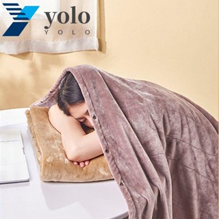 YOLO Heating Blanket 5V Adjustable Temperature Security Keep Warm Rapid Fever For Home Travel Blanket Soft Material Cover Leg Warm Blanket