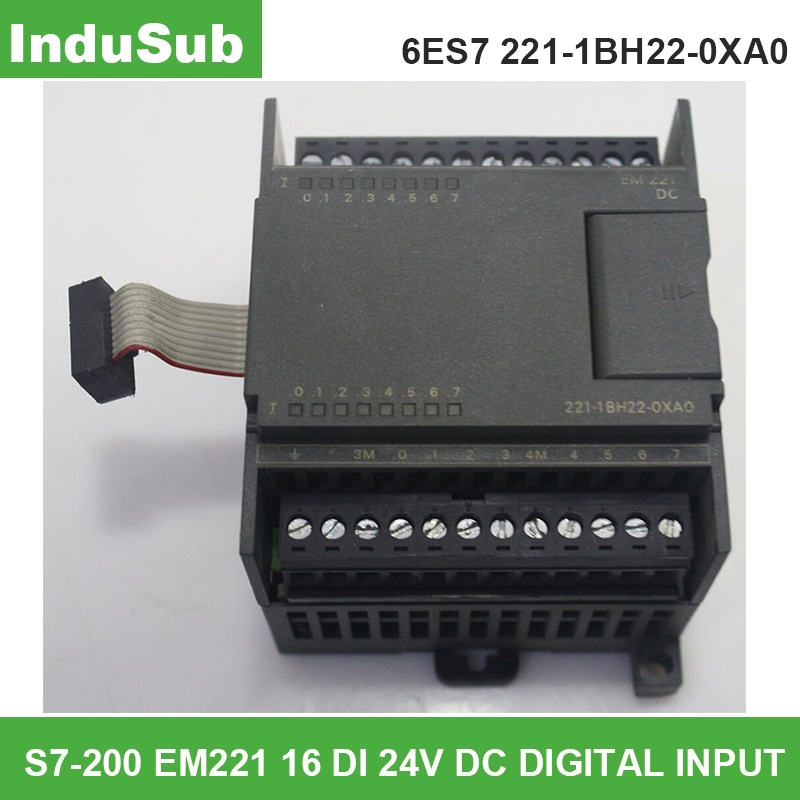 ใหม่ SIMATIC S7-200 6ES7221-1BH22-0XA0 EM221 16 DI 24V DC DIGITAL INPUT 6ES7 221-1BH22-0XA0 6ES72211