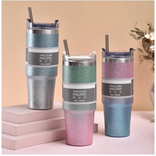 Vacuum insulated mug 30oz แก้วน้ำสแตนเลสเก็บอุหภูมิร้อนเย็น