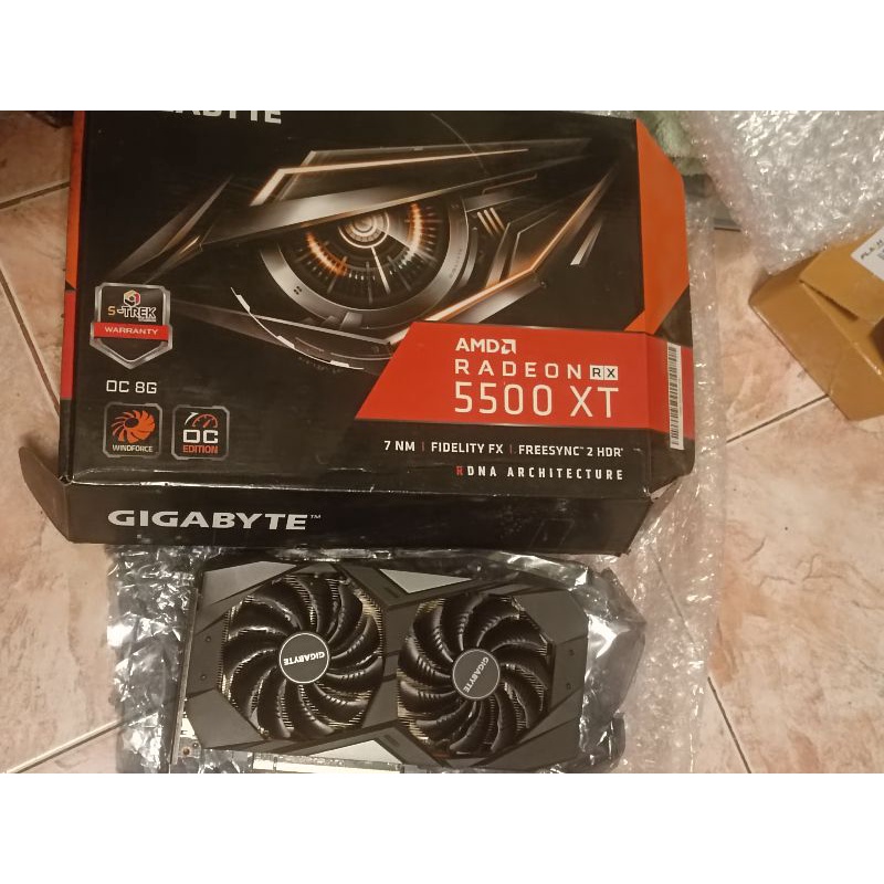 Rx5500xt 8g Gigabyte #Rx