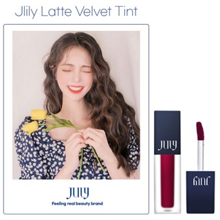 Jlily ลิปทินท์ เนื้อกํามะหยี่ ลาเต้ 3 กรัม กันน้ํา ติดทนนาน ชุ่มชื้น เรียบเนียน ไม่ติดถ้วย ลิปทินท์ ชุ่มชื้น เคลือบริมฝีปาก ติดทนนาน แต่งหน้าเกาหลี