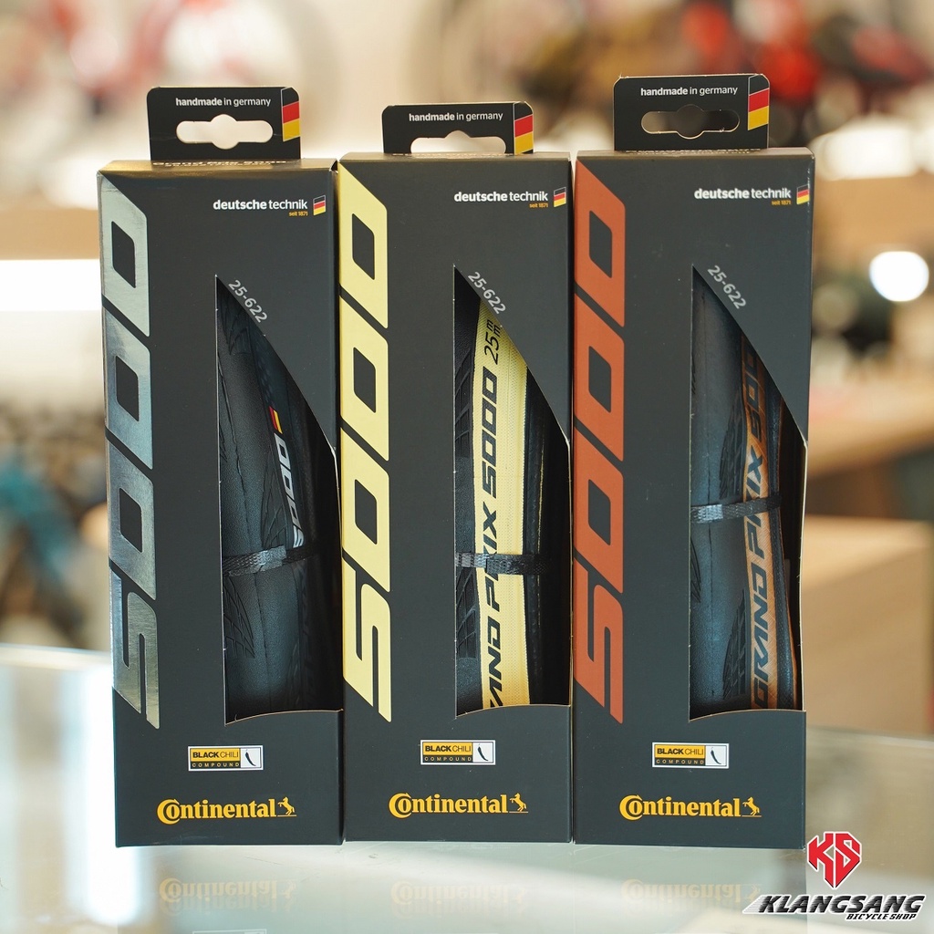 ยางนอกเสือหมอบ Continental Grand Prix 5000 ยางนอก conti gp5000 ยางงัดและ Tubeless รุ่นใหม่ 5000S TR
