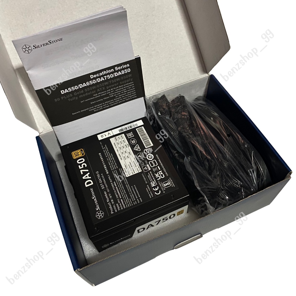 POWER SUPPLY (อุปกรณ์จ่ายไฟ) SILVERSTONE DA750 - 750W 80 PLUS GOLD (มือ2) #5