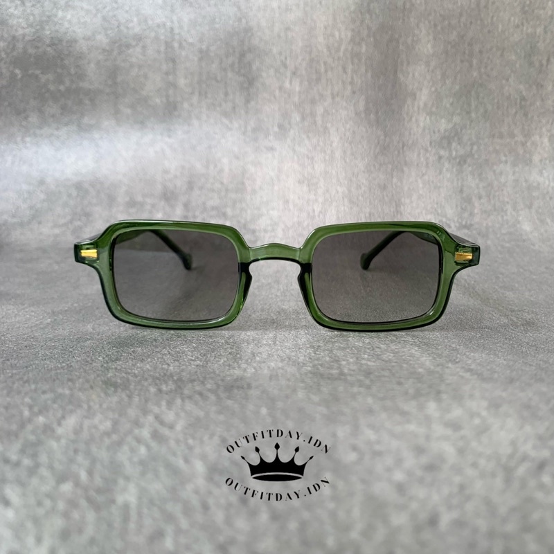 แว่นตา Geek Square สีเขียว