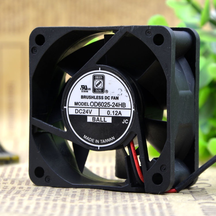 SZ ORION FANS OD6025-24HB 6025 6CM 24V 0.12A BALL COOLING FAN