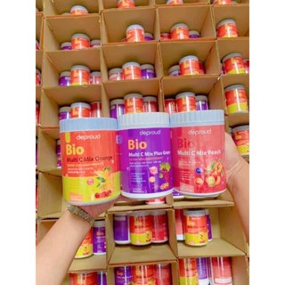 DEPROUD BIO MULTI C MIX ORANGE วิตามินซีถัง มี 3 รสชาติให้เลือก ไฟเบอร์พราว