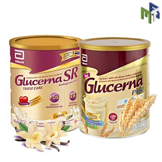 GLUCERNA SR กลูเซอนา เอสอาร์ ทริปเปิ้ลแคร์ อาหารทดแทนสูตรครบถ้วน กลิ่นวานิลลา/ธัญพืช [27387 14783 14784]