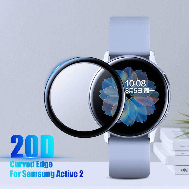 ฟิล์มกันรอยหน้าจอสมาร์ทวอทช์ HD ขอบโค้ง แบบนิ่ม สําหรับ Samsung Watch 3 4 5 Pro 40 มม. 41 มม. 44 มม. 45 มม. Samsung Watch Active 2 44 มม. 40 มม.