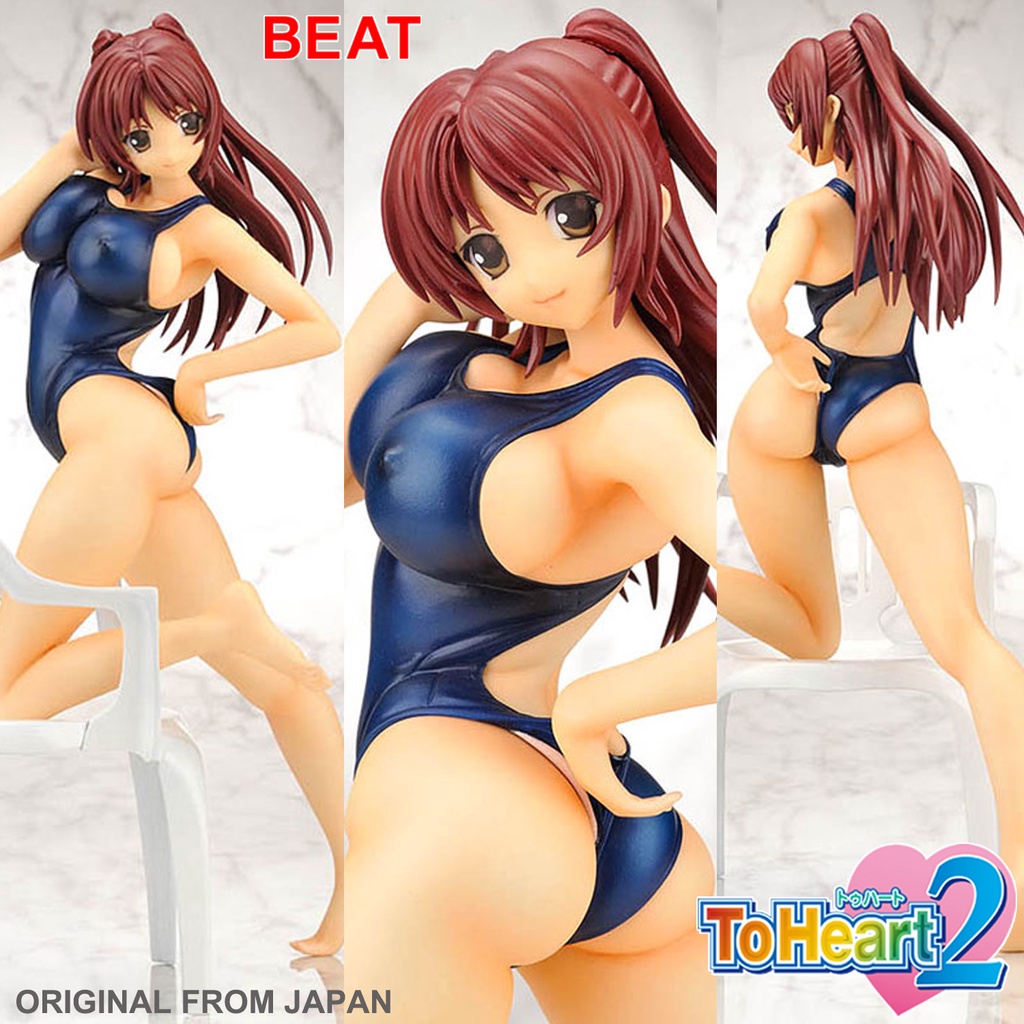 ของแท้ Genuine Beat To Heart 2 Another Days ถึงหัวใจ Tamaki Kosaka ทามากิ โคซากะ Gym Class Pool Arc Navy Swimsuit Figure