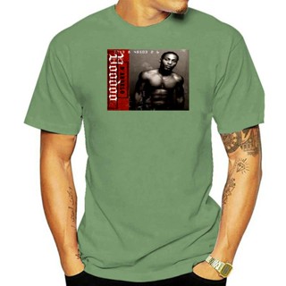 เสื้อยืดถูกๆ DANGELO ท็อปส์ท็อปส์เสื้อยืดวูดูไวนิลซีดีปกขนาดเล็กขนาดกลางขนาดใหญ่หรือ XL เสื้อยืดสไตล์กลม