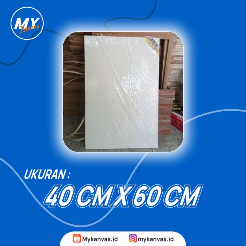 MY Canvas - ผ้าใบวาดรูป ขนาด 30x40, 40x40, 40x50, 40x60, 50x50