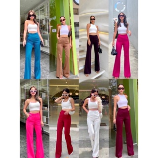 ด่ ว น นนนนนน  ดำเข้าแล้วววว🦋🦋Nanda korean high-waist pants🦋🦋 กางเกงขายาวรุ่นใหม่ปังมาก ทรงสวยขั้นสุด