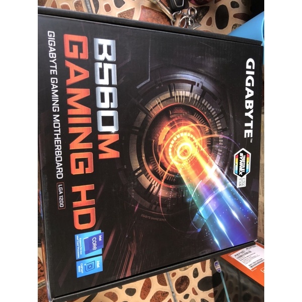 gig b560m gaming hd (1200) ของใหม่ ยังไม่โดนไฟ รองรับ cpu gen10/11 ชิพนี้รองรับ m.2 gen4 วิ่งเต็ม ปร