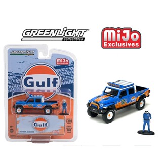 Greenlight 1:64 2021 Jeep Gladiator GULF With Driver Limited 3,600 – Mijo Exclusives