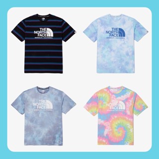 (NT7UN12) เสื้อยืด ลาย MULTI COLOR S/S R/TEE สําหรับผู้ชายและผู้หญิง