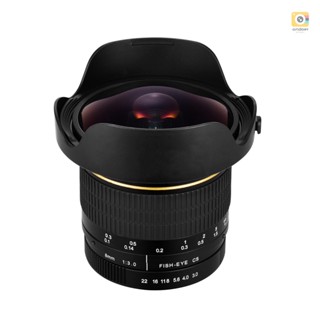 8mm f3.0 Fisheye Lens APS-C Manual Focus Ultra Wide Angle for APS-C Compatible with  Camera