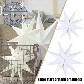 Christmas Decoration 60cm 24 Xmas Hanging Paper Star Lantern Marry Christmas Ornaments New C0O6