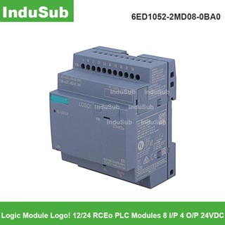 6ed1052-2md08-0ba0 โลโก้โมดูลตรรกะ! โมดูล RCEo PLC 12/24 8 I/P 4 O/P 24VDC 6ED1 052-2MD08-0BA0 รับประกันหนึ่งปี