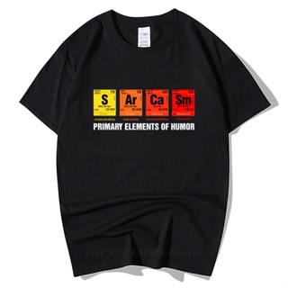 เสื้อโอเวอร์ไซ Periyodik mizah tablosu kısa kollu erkekler için komik doğum günü hediyesi kısa kollu pamuk birincil elem