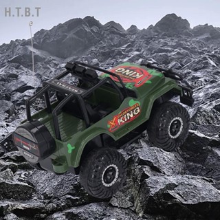 H.T.B.T RC Off Road Car 1:18 Four Way LED Light Electric Remote Control Vehicle Model Boys Toy Gift