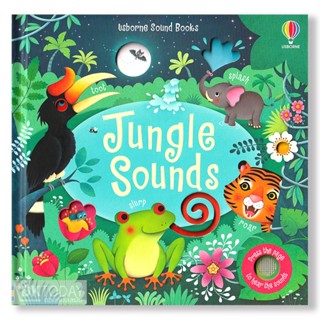 DKTODAY หนังสือ USBORNE SOUND BOOKS:JUNGLE SOUNDS **หนังสือมีเสียง**