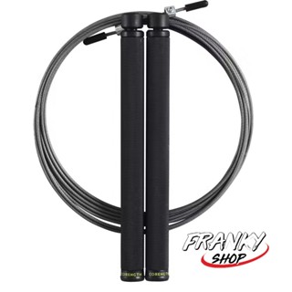 [พร้อมส่ง] เชือกกระโดดออกกําลังกาย ปรับขนาดได้ Speed Skipping Rope Pro Black