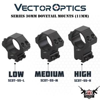 Series 30mm Dovetail Mounts (11mm)