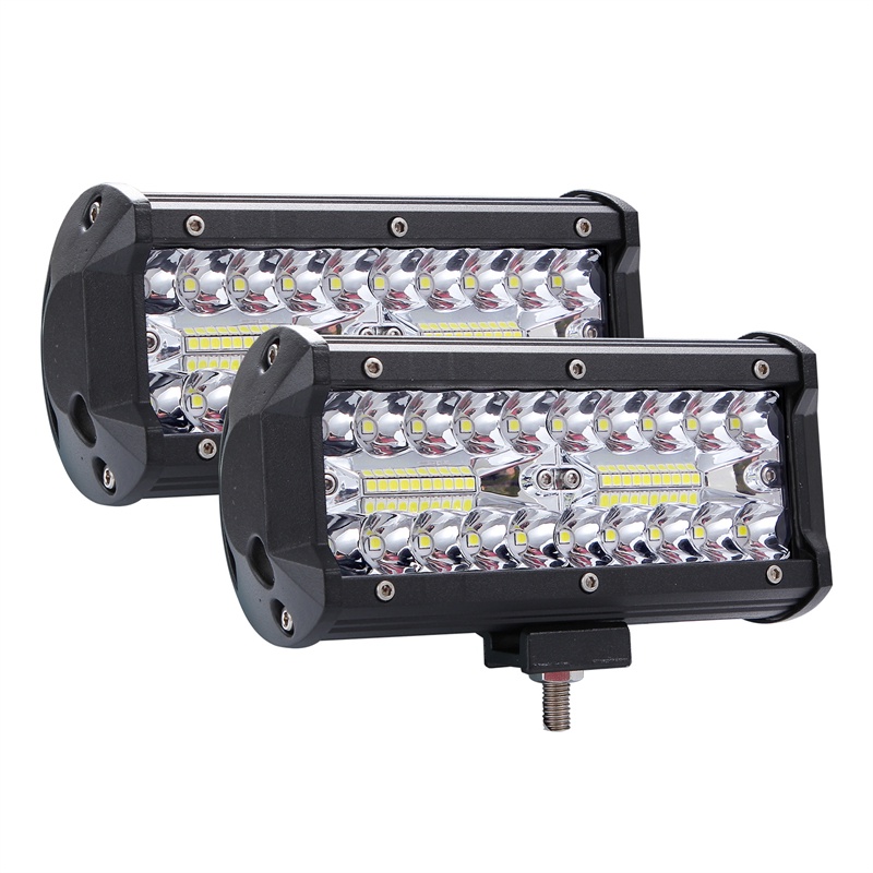 7 Inch LED Work Light Off road Spot Flood Combo LED Light Bar for Truck Car 4x4 Boat ATV LED Headlig