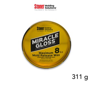 M8 STONER Miracle Gloss Maximum Mold Release Wax 311 g. แว็กซ์ทองถอดแบบ เบอร์ 8 ขี้ผึ้งถอดแบบ ถอดโมลด์