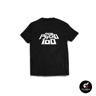 เสื้อยืด ผ้าฝ้าย พิมพ์ลายอนิเมะ Mob Psycho 100 COmbed 30s สไตล์ญี่ปุ่น