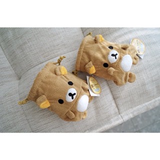 🌈New🌈 Rilakkuma กระเป๋าใส่ของสุดน่ารัก ถุงผ้ามีเชือกรูด ริรัคคุมะ พร้อมส่ง✨