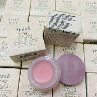 ลิปบาล์ม Fresh Rose Petal Soft Lip Cream 2g.