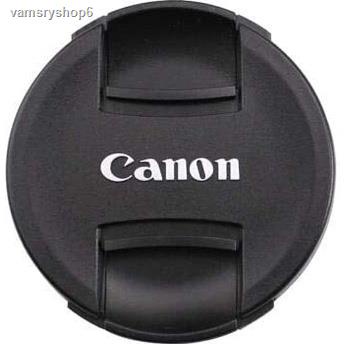 จัดส่งจากกรุงเทพฯ ส่งตรงจุดฝาปิดหน้าเลนส์ Canon Lens Cap ฝาปิดเลนส์ ฝาปิด เลนส์ Lenses 49mm 52mm 55mm 58mm 62mm 67mm 72m