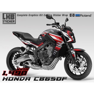 สติ๊กเกอร์แต่งลายรถ Honda Cb 650F 2015 ลาย Sport V.1