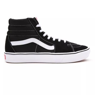 [ของแท้ ส่งฟรี จากไทย] VANS COMFYCUSH SK8-HI - BLACK/TRUE WHITE