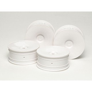 [ชุดแต่งรถบังคับ] TAMIYA 53475 OP.475 Medium-Narrow White Dish Wheels (Offset 0) ชุดแต่งทามิย่าแท้ rc