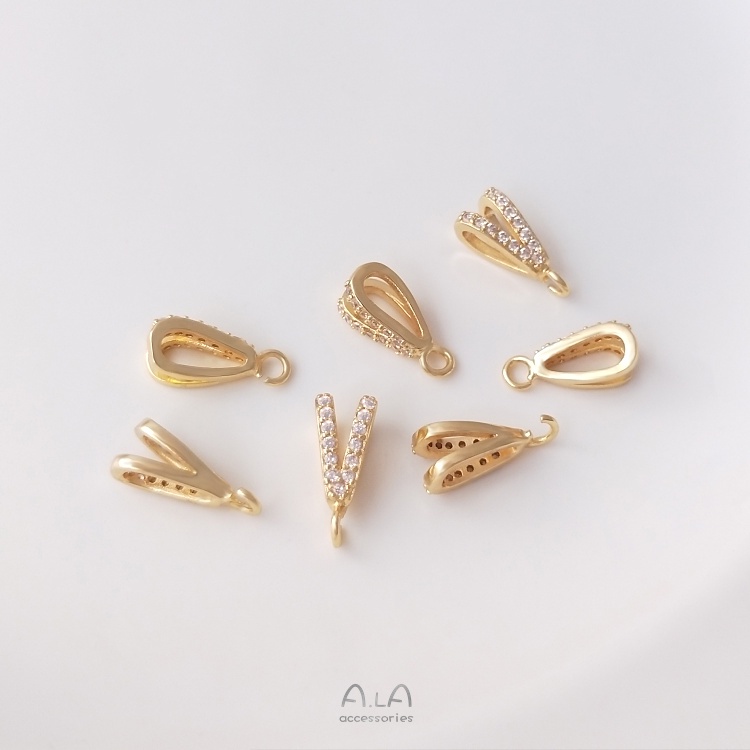 【 เครื่องประดับ DIY 】จี้หัวเข็มขัด รูปดอกทานตะวัน ประดับเพทาย สีทอง 14K แฮนด์เมด สําหรับทําเครื่องประดับ สร้อยคอ DIY