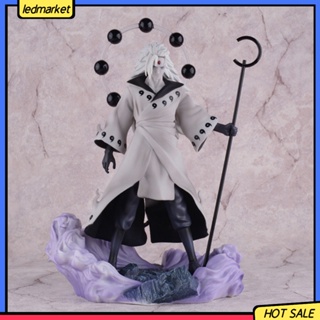 [Ledmarket] โมเดลฟิกเกอร์ PVC อนิเมะนารูโตะ Uchiha Madara ของเล่น สําหรับเก็บสะสม ตกแต่งรถยนต์