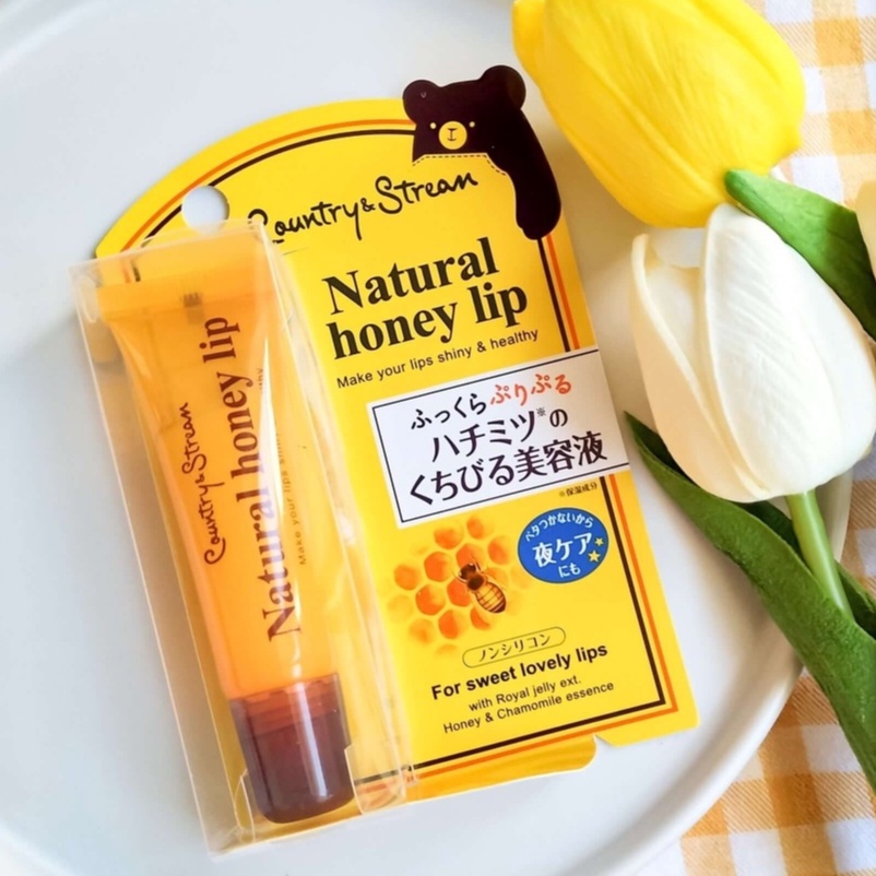 Country & Stream Natural Honey Lip HM ลิปบาล์มน้ำผึ้งจากญี่ปุ่น คันทรี แอนด์ สตรีม เนเจอรัล ฮันนี่ ล