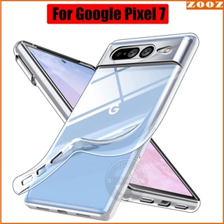for Google Pixel 7 6 Pro 6A 5A 5 XL 7Pro 6Pro 5XL Shockproof Soft Silicon Case Flexible Clear Back Cover Anti Fall Transparent TPU Phone Casing