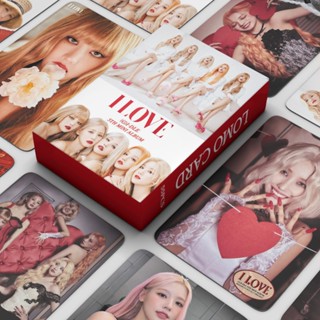 Linxx โปสการ์ดอัลบั้มรูป I-DLE I love Album Lomo Card Kpop 55 ชิ้น