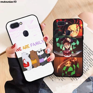 เคสซิลิโคน แบบ 2 สําหรับ Oppo R15 R17 R19 F11 Realme 3 5 C2 C11 Reno Z 10X X Pro K3 A1K Lite RXMH