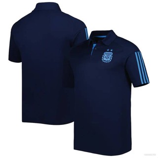 เสื้อโปโลแขนสั้น ลายทีมชาติฟุตบอล Argentina Jersey YS2 World Cup ชุดเหย้า SY2