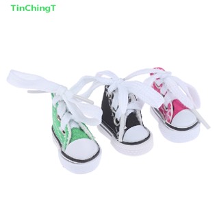 [TinChingT] 3.5cm Mini Finger Shoes Canvas Toys Boots Cute 1/6 Doll Shoes Skateboard Shoe [NEW]