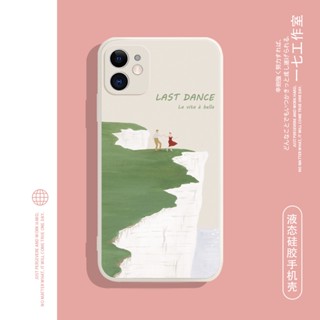 LAST DANCE~เคสไอโฟน 13 14 pro max 8พลัส เคส iPhone 14 7 8 se2020 case iPhone Xr Xs X max 12 11 pro phone cover นิ่ม