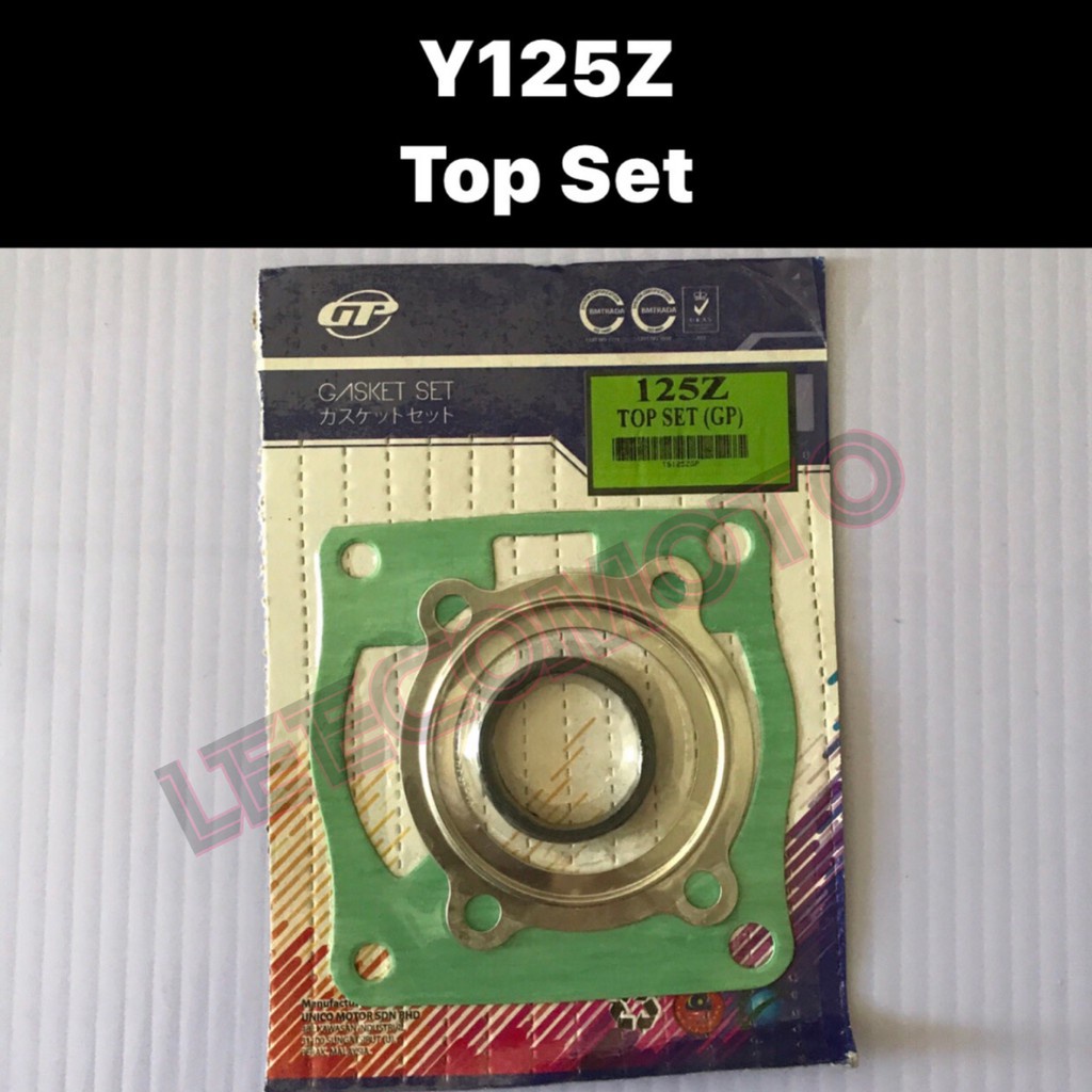 TOP SET Yamaha Y125z / Y125zR GP Y125 ปะเก็น [ 1 ชุด ] 125Z 125ZR Y125 Z ZR ENGINE ENJIN TOP SET
